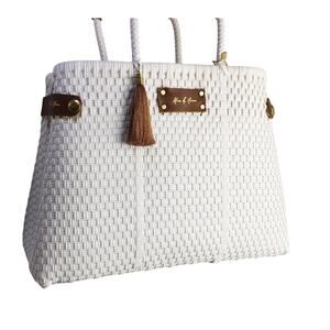 Mavis Herrera  Hand-White Tote